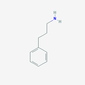 molecular formula C9H13N B116678 3-苯基丙胺 CAS No. 2038-57-5