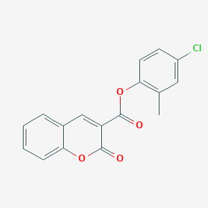 4-chloro-2-methylphenyl 2-oxo-2H-chromene-3-carboxylate