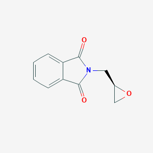 molecular formula C11H9NO3 B116681 (R)-(-)-N-(2,3-Epoxypropyl)phthalimide CAS No. 181140-34-1