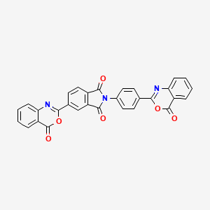 5-(4-oxo-4H-3,1-benzoxazin-2-yl)-2-[4-(4-oxo-4H-3,1-benzoxazin-2-yl)phenyl]-1H-isoindole-1,3(2H)-dione