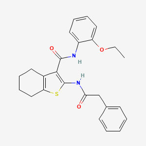 N-(2-ethoxyphenyl)-2-[(phenylacetyl)amino]-4,5,6,7-tetrahydro-1-benzothiophene-3-carboxamide