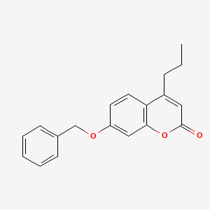 7-(benzyloxy)-4-propyl-2H-chromen-2-one