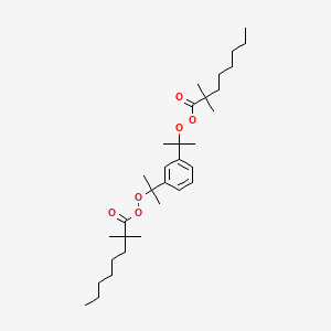 molecular formula C11H7ClN2O B1166941 (1,3-Phenylene)di(propane-2,2-diyl) bis(2,2-dimethyloctaneperoxoate) CAS No. 117663-11-3