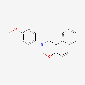 2-(4-methoxyphenyl)-2,3-dihydro-1H-naphtho[1,2-e][1,3]oxazine