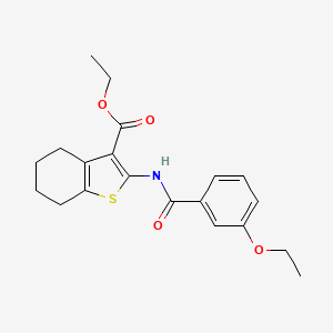 Ethyl 2-[(3-ethoxybenzoyl)amino]-4,5,6,7-tetrahydro-1-benzothiophene-3-carboxylate