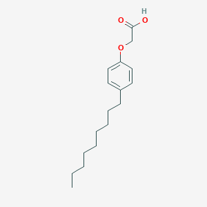 molecular formula C17H26O3 B116698 2-(4-壬基苯氧基)乙酸 CAS No. 3115-49-9
