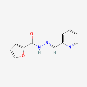 molecular formula C11H9N3O2 B11670033 N'-(2-Pyridinylmethylene)-2-furohydrazide 