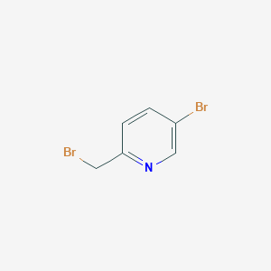 molecular formula C6H5Br2N B116701 5-溴-2-(溴甲基)吡啶 CAS No. 145218-19-5
