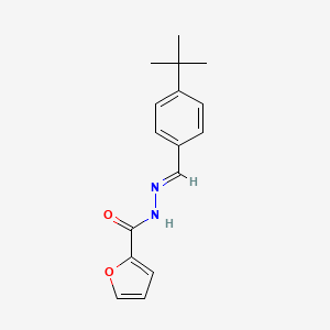 N'-[(E)-(4-tert-butylphenyl)methylidene]furan-2-carbohydrazide