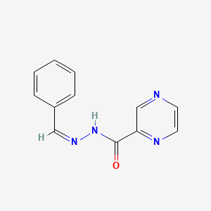 N'-[(Z)-Phenylmethylidene]pyrazine-2-carbohydrazide