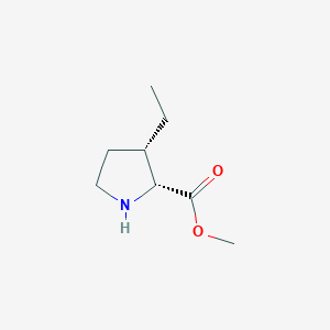 (2R,3S)-Methyl 3-ethylpyrrolidine-2-carboxylate