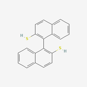 molecular formula C10H10BrNO2 B1167097 [1,1'-Binaphthalene]-2,2'-dithiol CAS No. 124414-37-5