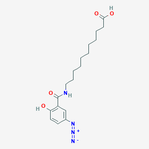 B116710 11-(5'-Azidosalicylamido)undecanoic acid CAS No. 151059-75-5