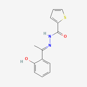 N'-[1-(2-hydroxyphenyl)ethylidene]-2-thiophenecarbohydrazide