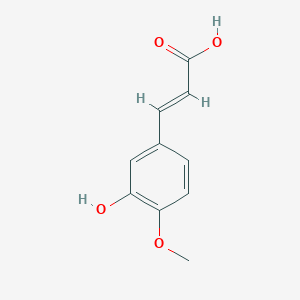 molecular formula C10H10O4 B116719 Ácido isoferúlico CAS No. 25522-33-2