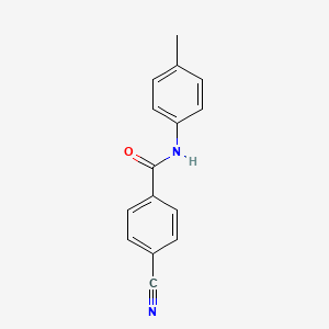 4-cyano-N-(4-methylphenyl)benzamide