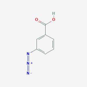 molecular formula C7H5N3O2 B116723 3-叠氮苯甲酸 CAS No. 1843-35-2