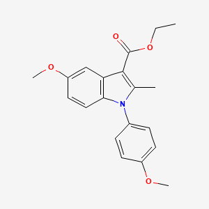 ethyl 5-methoxy-1-(4-methoxyphenyl)-2-methyl-1H-indole-3-carboxylate