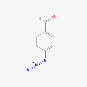 molecular formula C7H5N3O B116725 4-叠氮基苯甲醛 CAS No. 24173-36-2