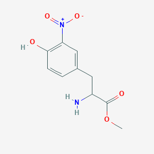 Methyl 2-amino-3-(4-hydroxy-3-nitrophenyl)propanoate