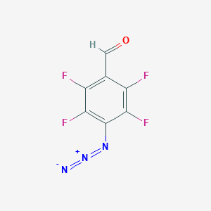 molecular formula C7HF4N3O B116729 4-叠氮基-2,3,5,6-四氟苯甲醛 CAS No. 120384-18-1