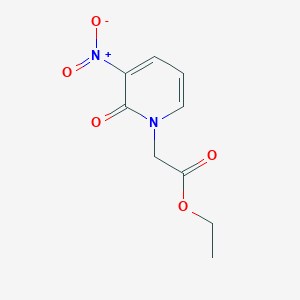B116731 ethyl 2-(3-nitro-2-oxopyridin-1(2H)-yl)acetate CAS No. 147283-76-9