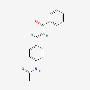 molecular formula C26H34N4O4.2ClH.H2O B1167349 4-Acetamidochalcone CAS No. 102059-18-7