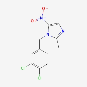 1-(3,4-dichlorobenzyl)-2-methyl-5-nitro-1H-imidazole