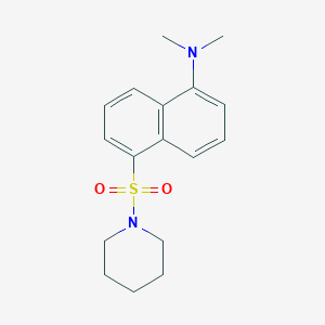 Piperidine, 1-[[5-(dimethylamino)-1-naphthalenyl]sulfonyl]-