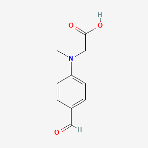 [4-Formyl(methyl)anilino]acetic acid