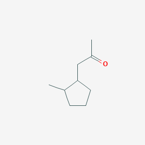 B116746 1-(2-Methylcyclopentyl)propan-2-one CAS No. 158262-45-4