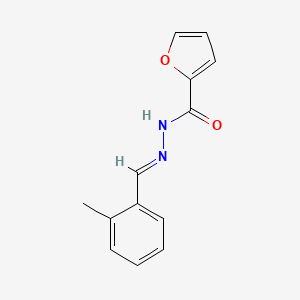 N'-[(E)-(2-methylphenyl)methylidene]furan-2-carbohydrazide