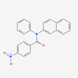 N-(naphthalen-2-yl)-4-nitro-N-phenylbenzamide