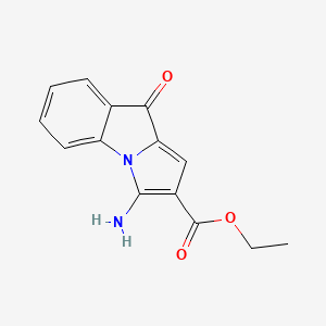 Ethyl 3-amino-9-oxo-9H-pyrrolo[1,2-a]indole-2-carboxylate