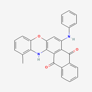 1-methyl-7-(phenylamino)-8H-naphtho[2,3-a]phenoxazine-8,13(14H)-dione