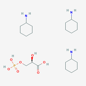 Tri(cyclohexylammonium) 3-phosphoglycerate, (R)-
