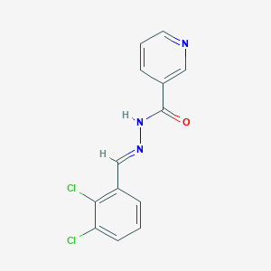 N'-[(E)-(2,3-dichlorophenyl)methylidene]pyridine-3-carbohydrazide