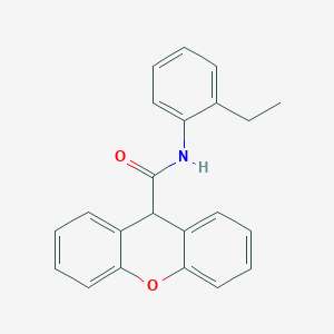 N-(2-ethylphenyl)-9H-xanthene-9-carboxamide