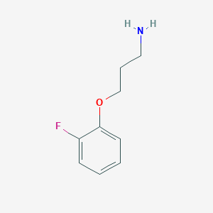 molecular formula C9H12FNO B1167641 3-(2-氟苯氧基)丙胺 CAS No. 116735-67-2