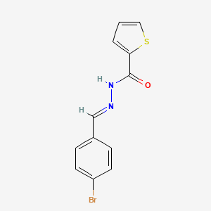 N'-(4-bromobenzylidene)-2-thiophenecarbohydrazide