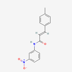 (2E)-3-(4-methylphenyl)-N-(3-nitrophenyl)prop-2-enamide