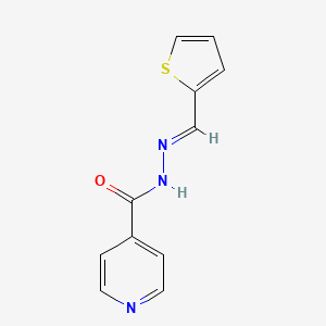 Isonicotinic acid, 2-thenylidenehydrazide