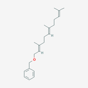 molecular formula C22H32O B116773 (E,E)-法尼醇苄基醚 CAS No. 56506-81-1