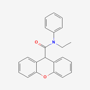 N-ethyl-N-phenyl-9H-xanthene-9-carboxamide