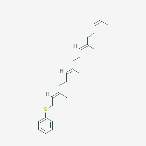 B116775 [(2E,6E,10E)-3,7,11,15-tetramethylhexadeca-2,6,10,14-tetraenyl]sulfanylbenzene CAS No. 57804-27-0