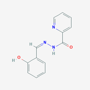 N'-[(Z)-(2-Hydroxyphenyl)methylidene]pyridine-2-carbohydrazide