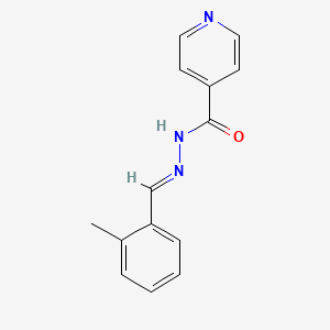 N'-(2-methylbenzylidene)isonicotinohydrazide