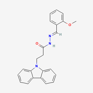 3-Carbazol-9-YL-propionic acid (2-methoxy-benzylidene)-hydrazide