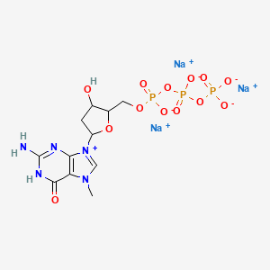 molecular formula C11H18N5O13P3 B1167866 7-Methyldeoxyguanosine triphosphate trisodium CAS No. 104809-10-1
