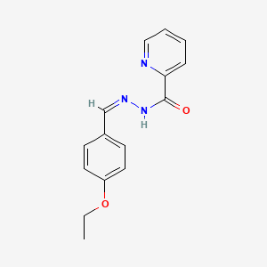 N'-[(Z)-(4-Ethoxyphenyl)methylidene]pyridine-2-carbohydrazide